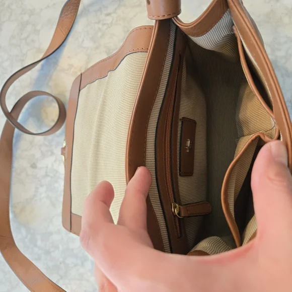 Radley London Brown Leather Crossbody Bag - Picture 4 of 4